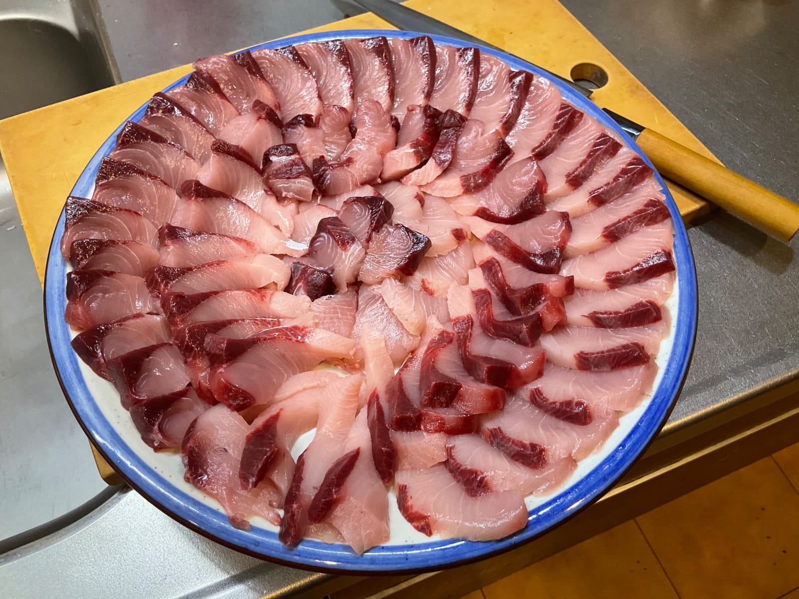 ワラサのシャブシャブ