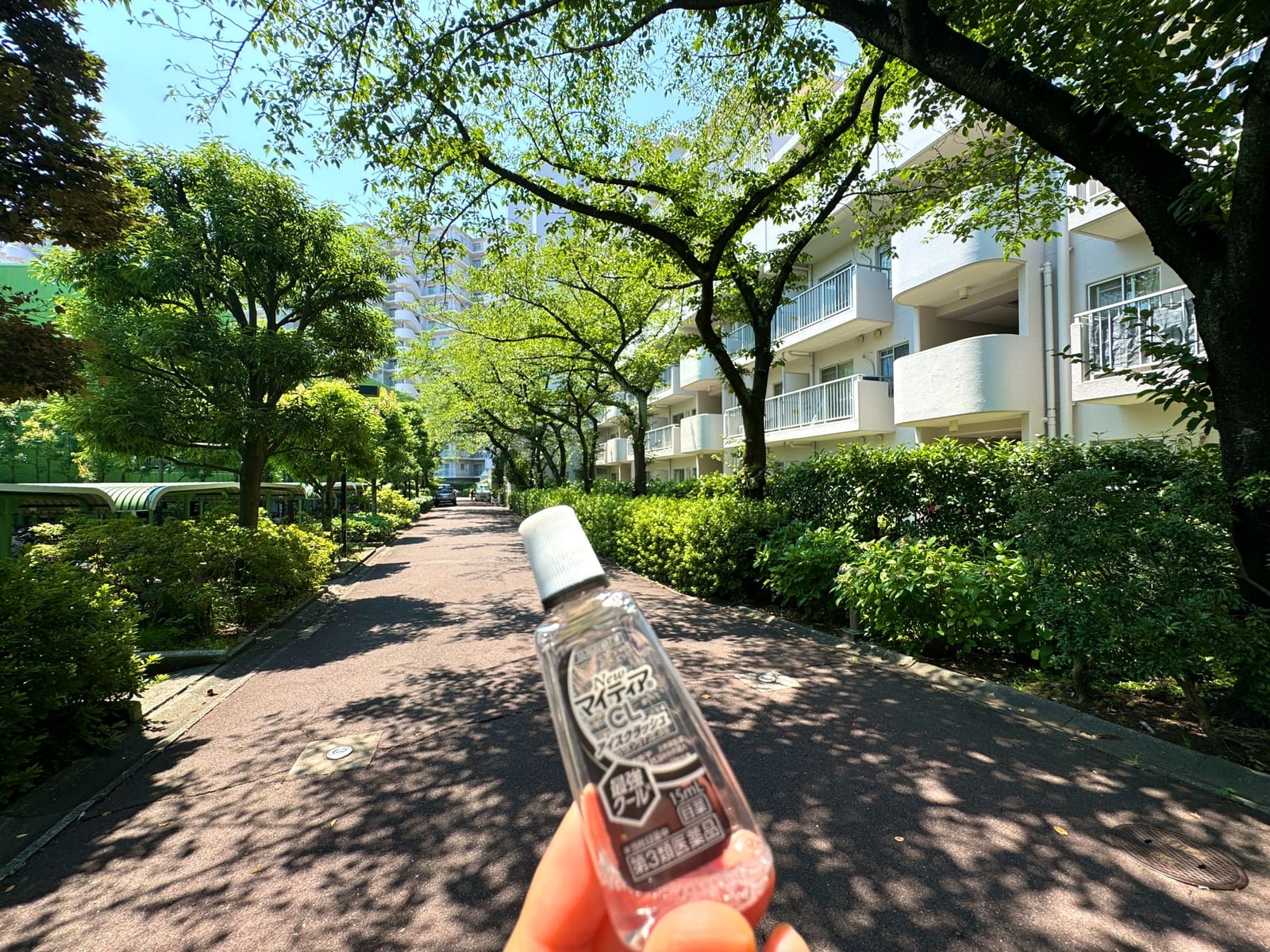 目薬挿したらお湯