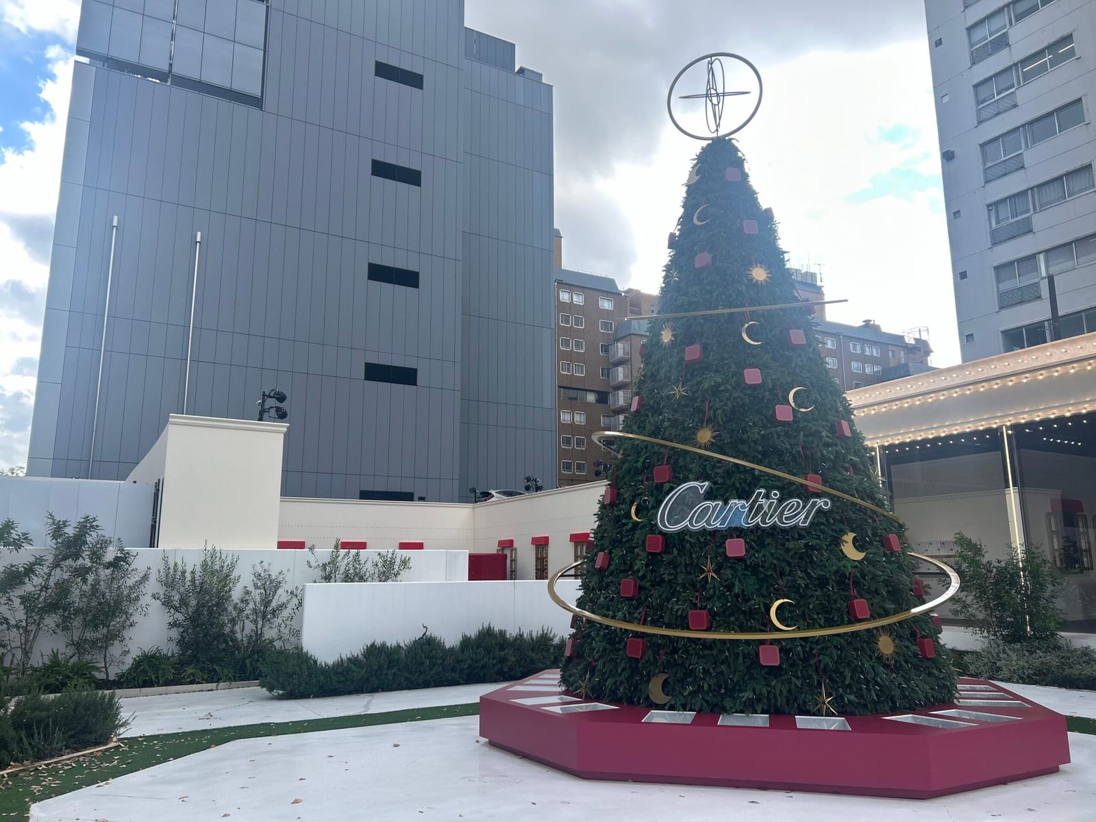 12月の街並み