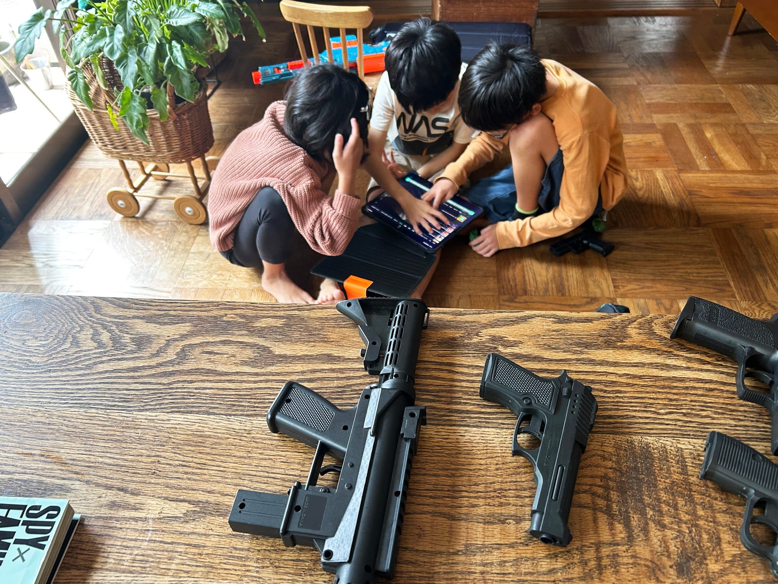 ¥500×2 銃のくじ引き