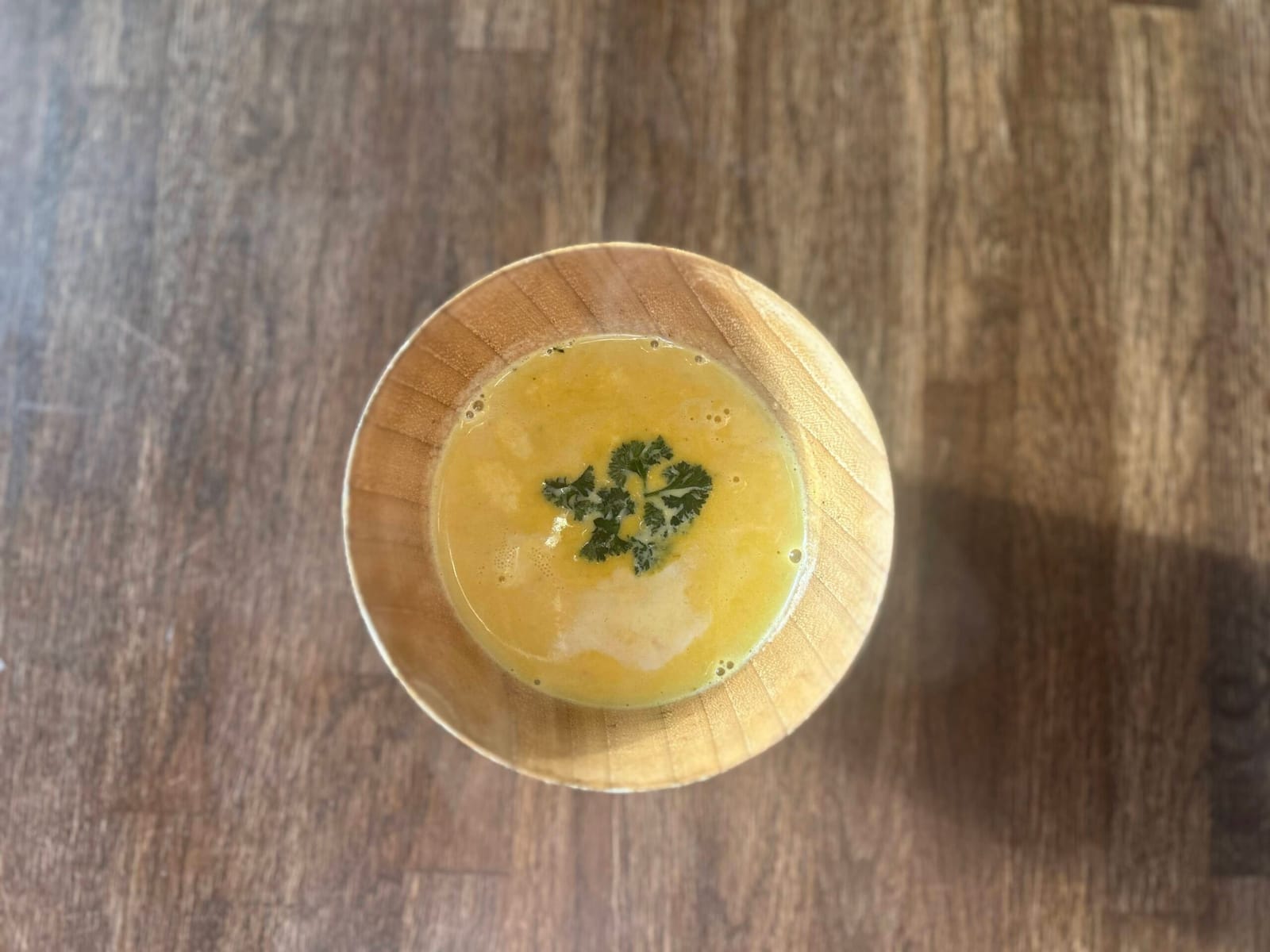 カボチャスープですよー！
