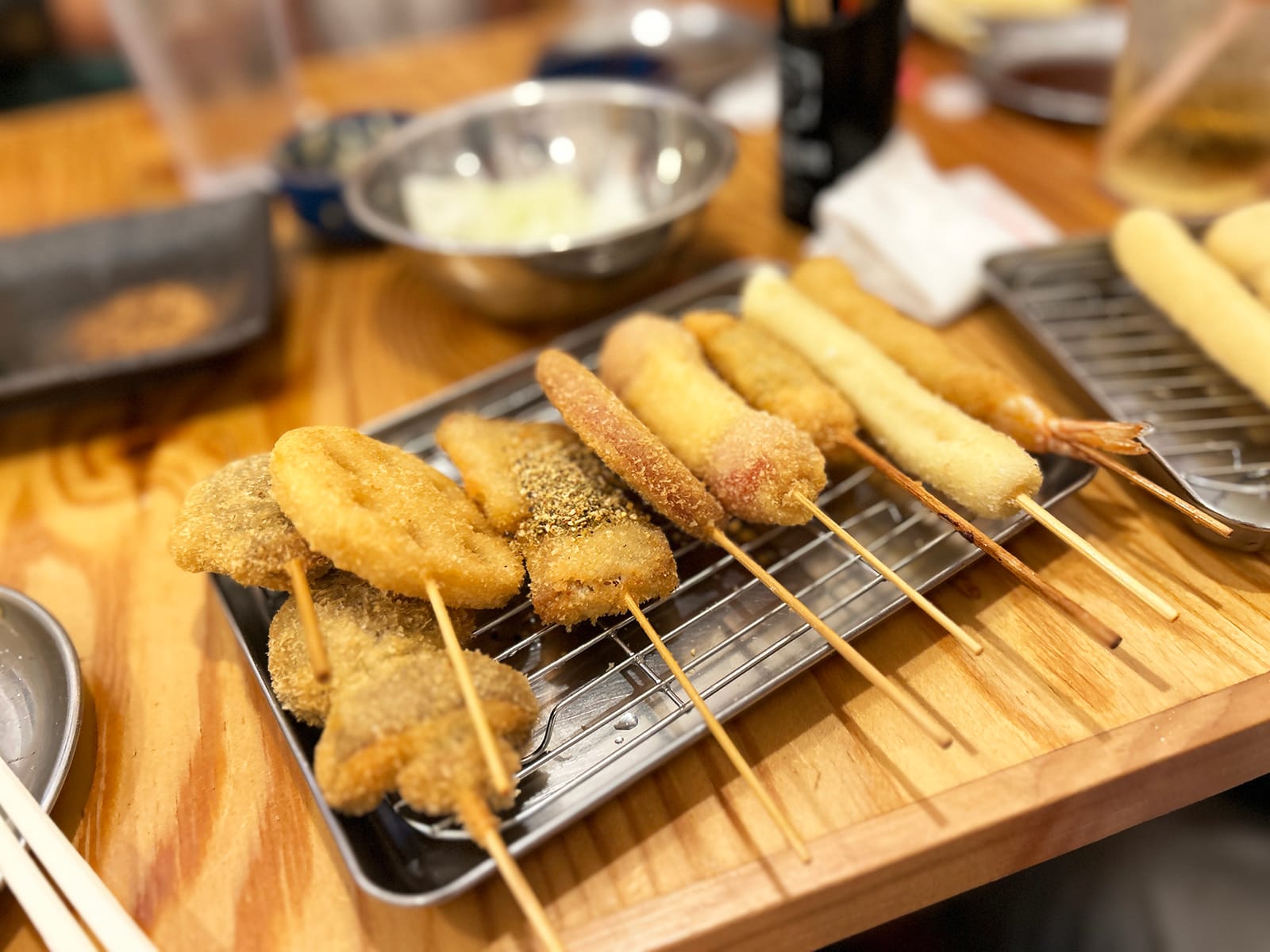 ¥7,000 飲食代（串カツ田中）