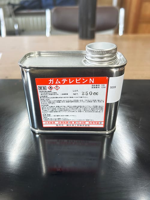 ¥1,320 テレピン油（鎌倉彫工芸館）