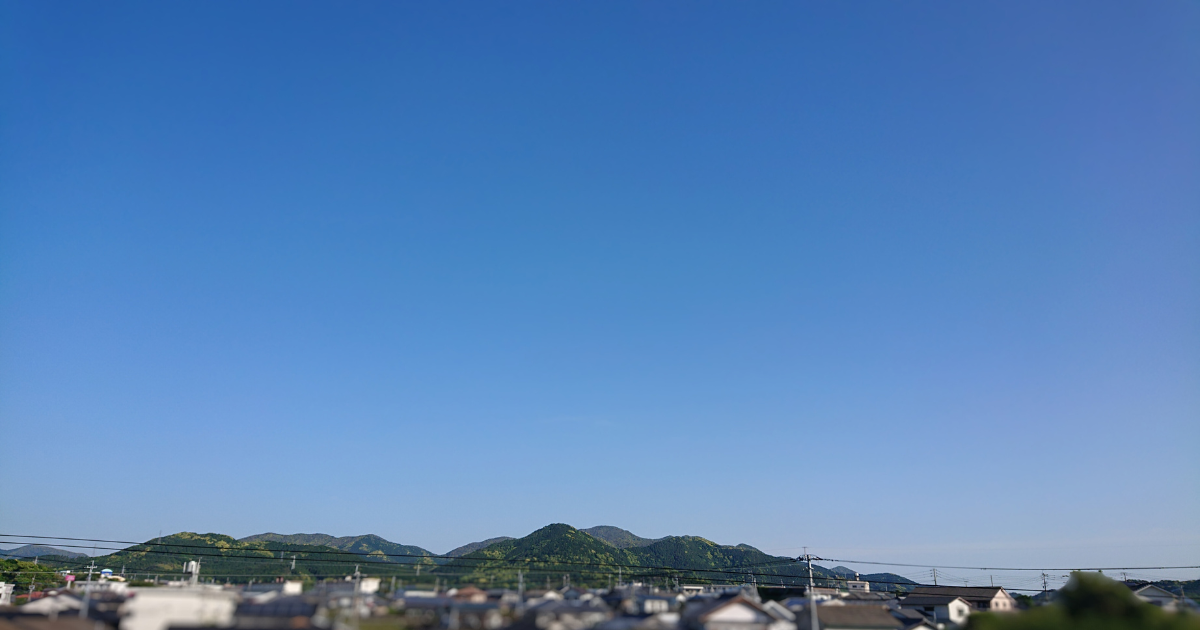 陽の優しさと窓からの眺め