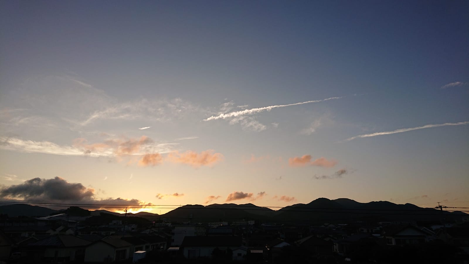 久しぶりの青空