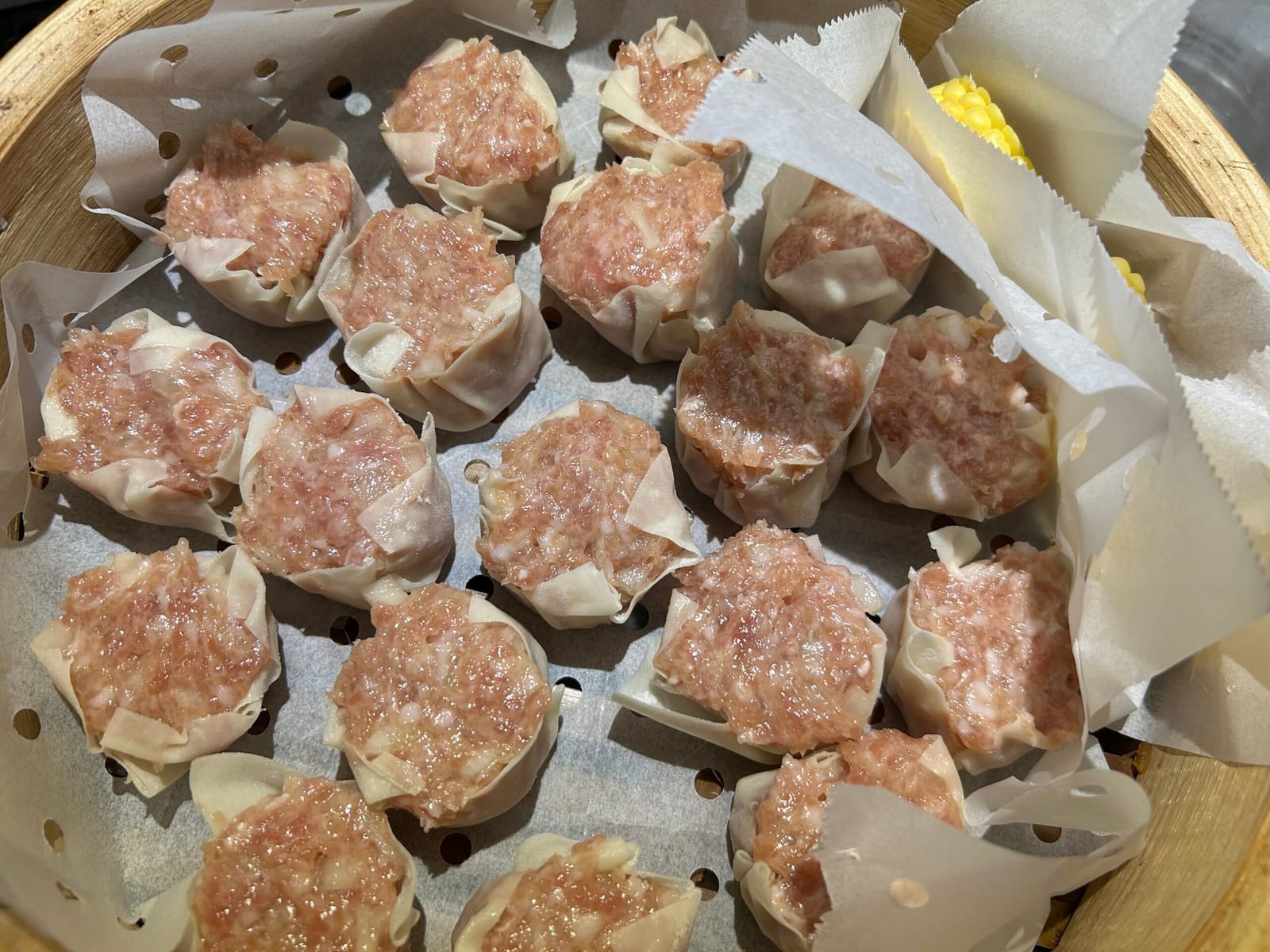 焼売にはお米