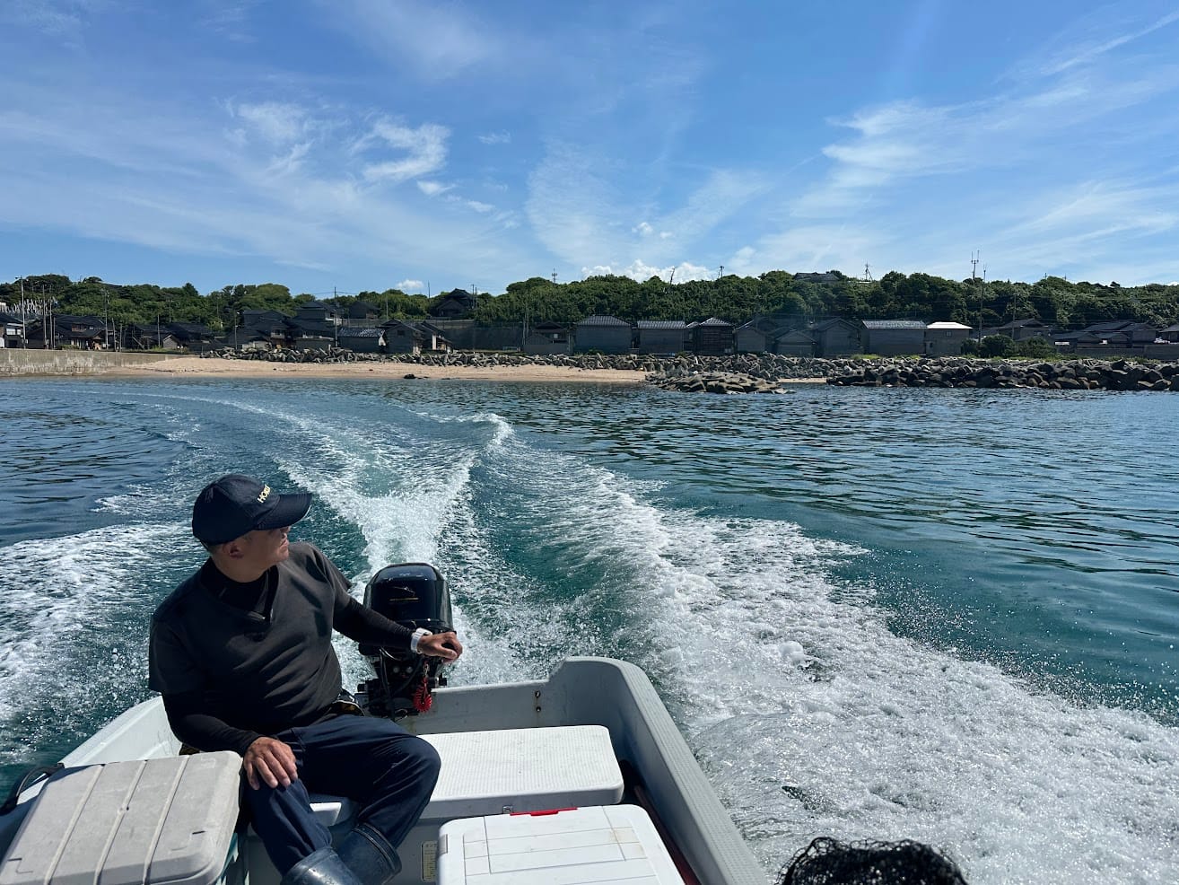 能登での船釣り