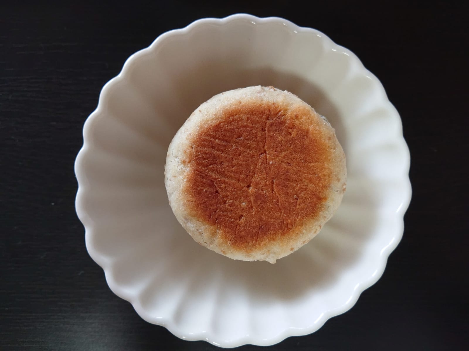 パンの底がかわいいまん丸