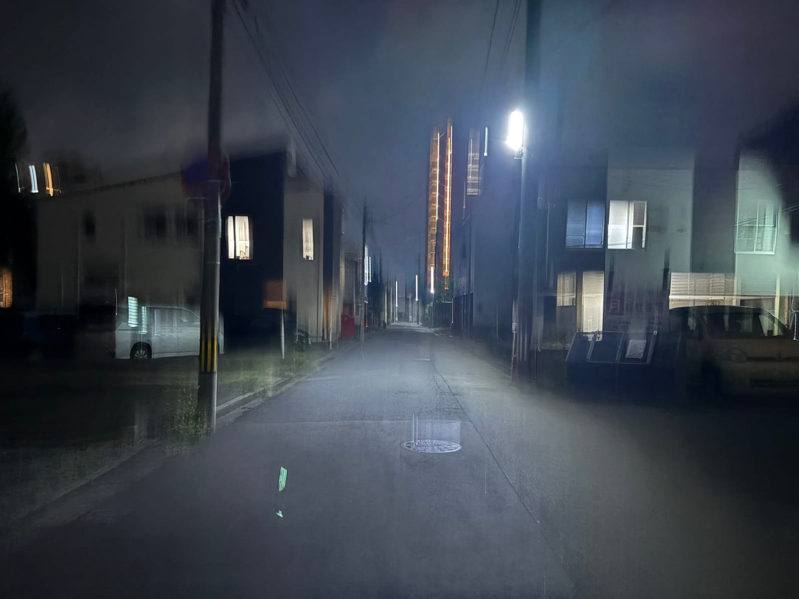 目のかすみか手ブレか
