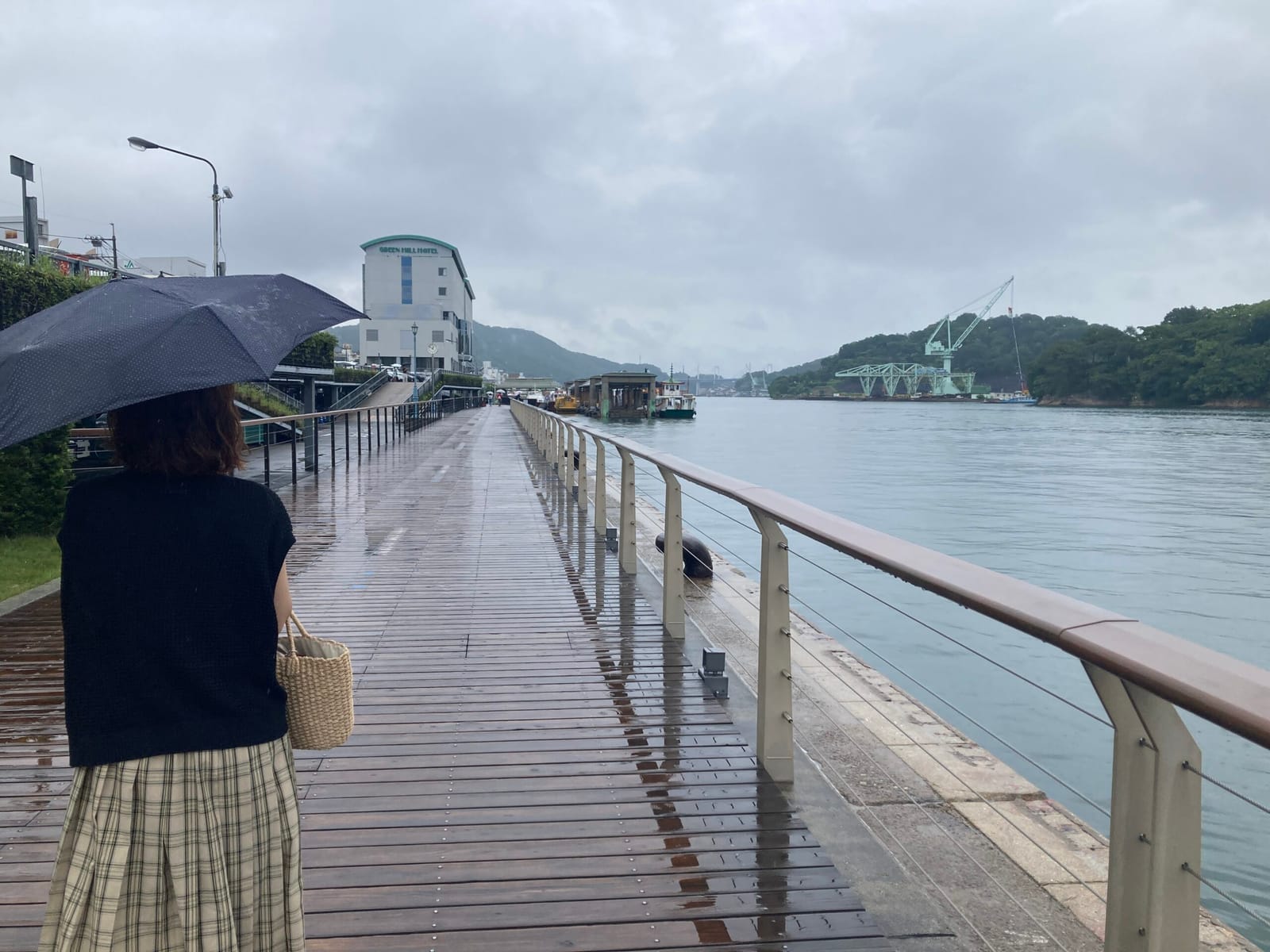 雨の尾道