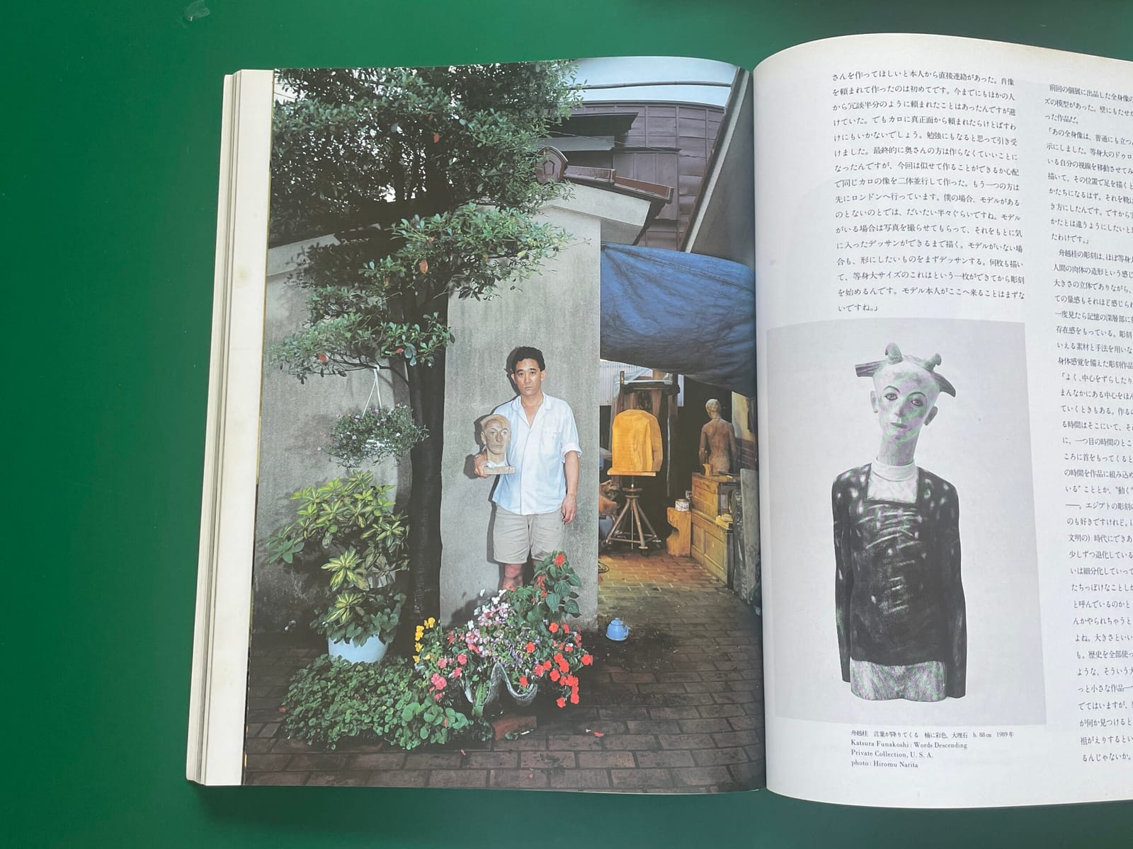 「複数の時間を作品に組み込めたら“いる”こととか、“生きている”こととか、“動く”ことが、いえるのではないかと──。」舟越桂