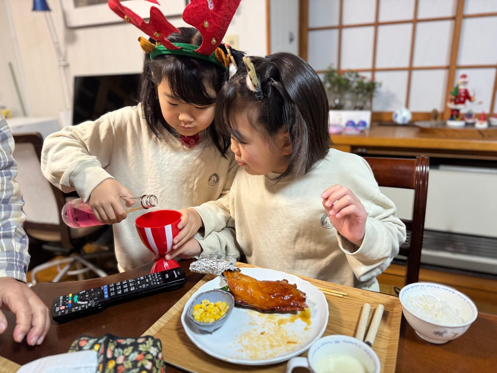 クリスマスでした