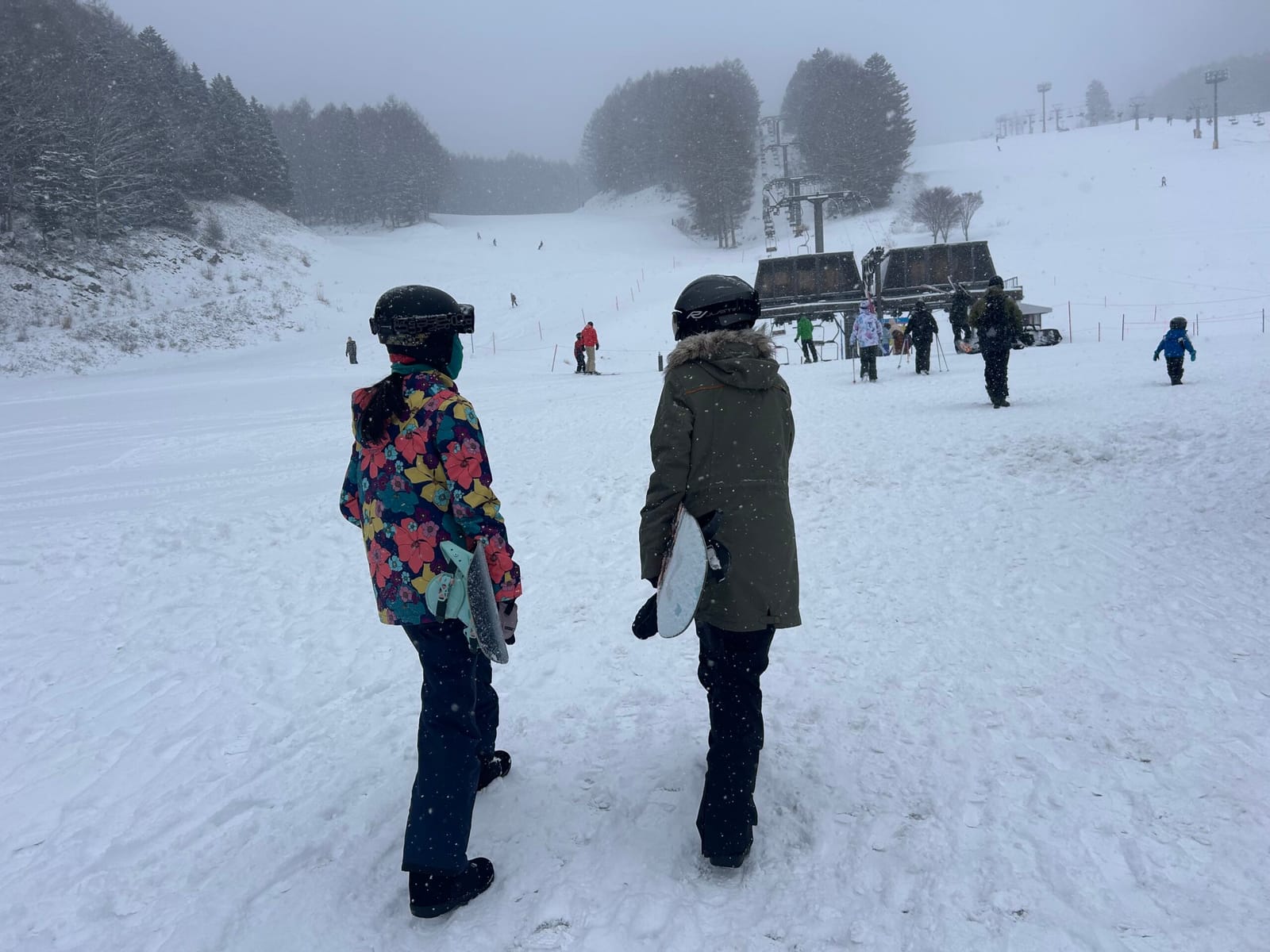 雪山へ