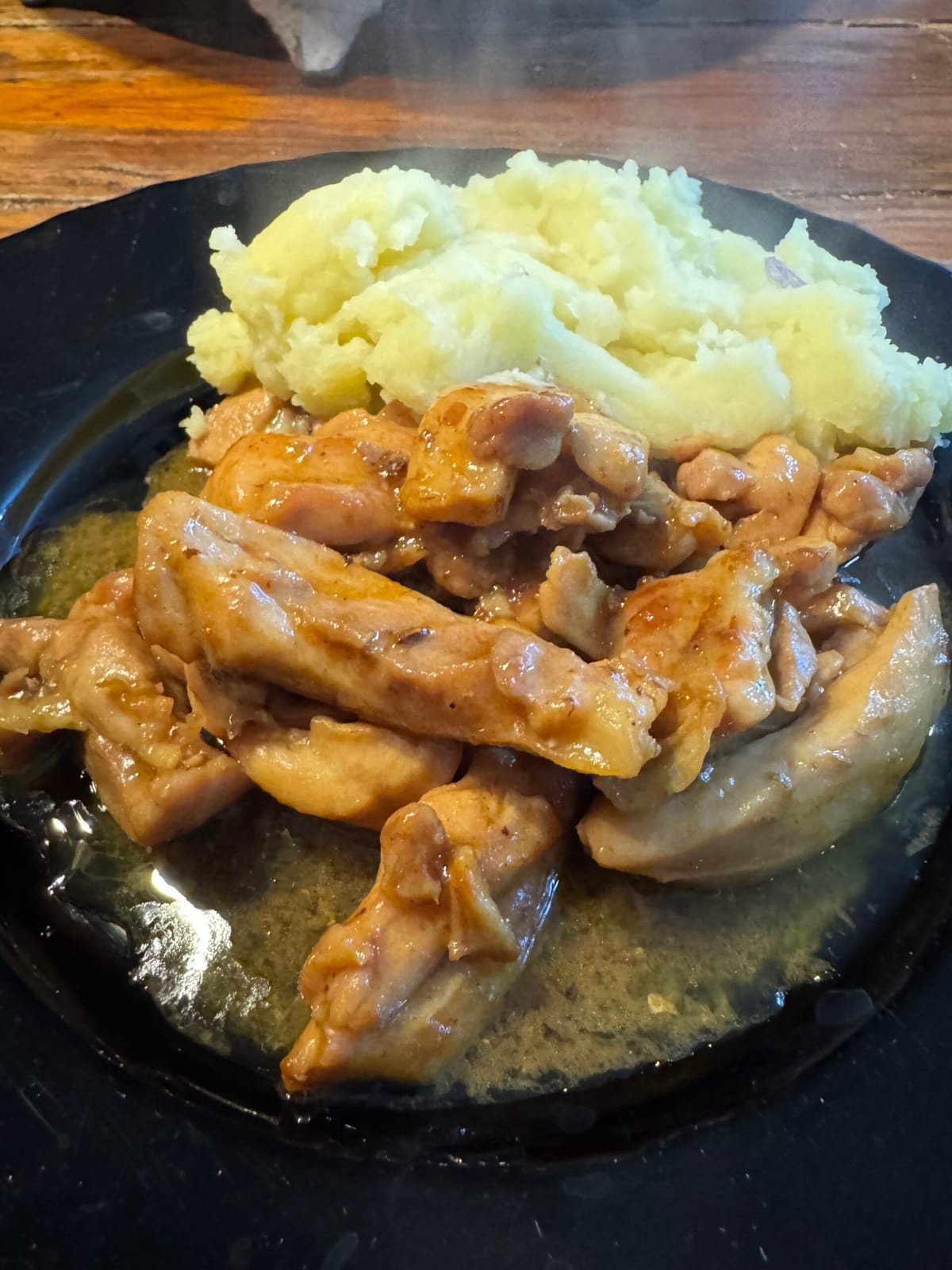 Chispas y pollo