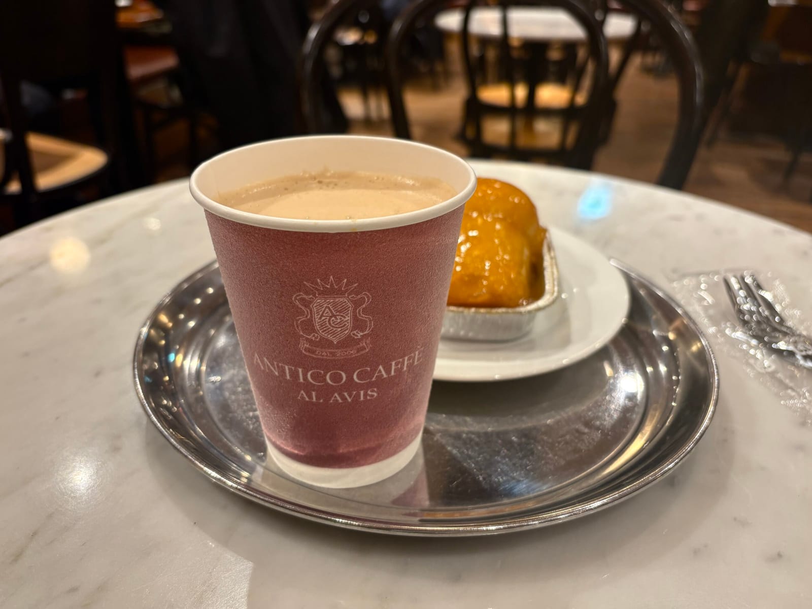 ¥430 ババナチュラーレ（ANTICO CAFE）