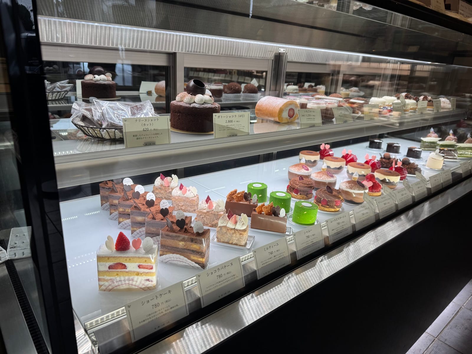 魅惑的なショーケース