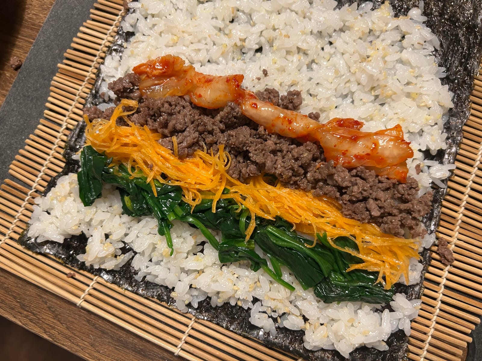 キンパで決まり