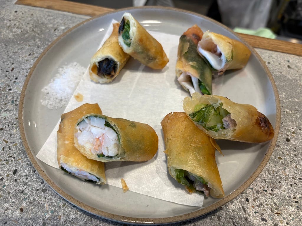 春を巻く、春の春巻き