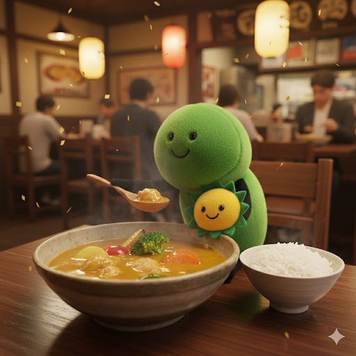 パパの似顔絵をうんこで塗り替える