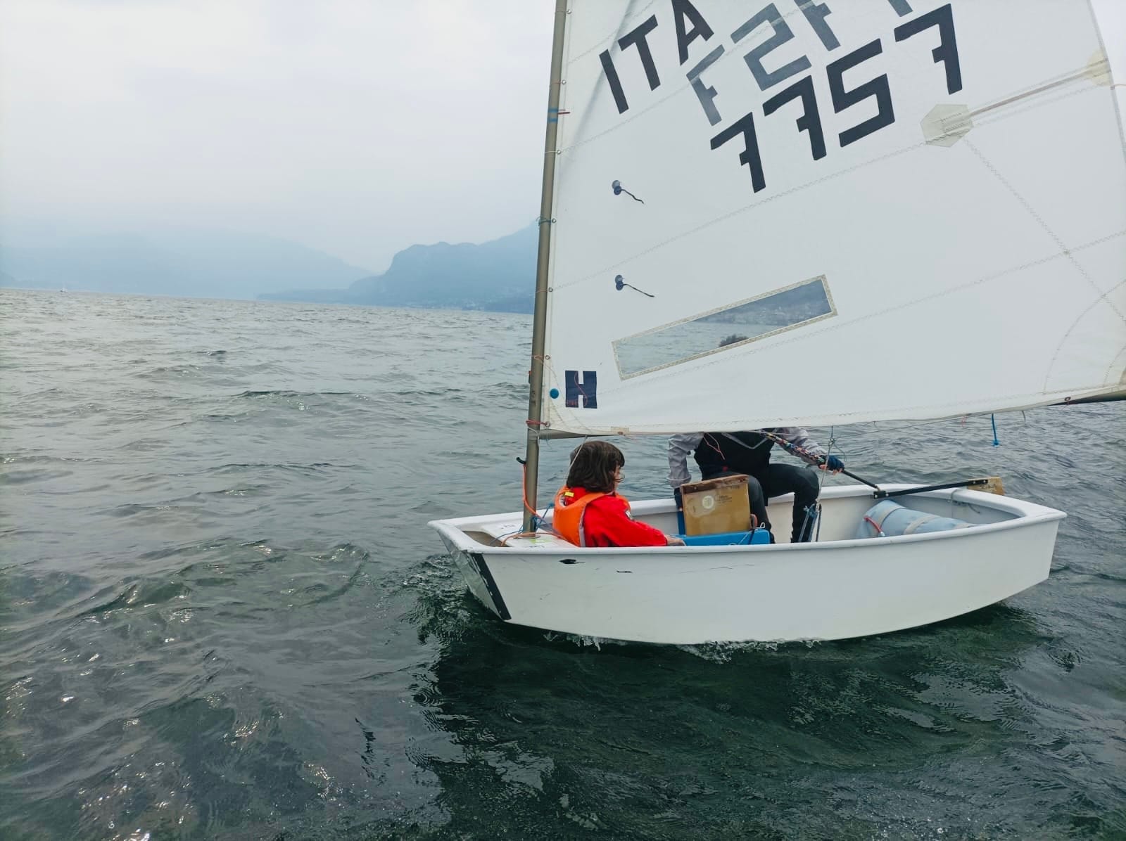 sailing in the freezing weather