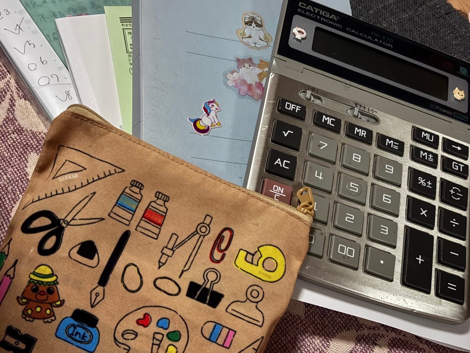 25年来の相棒をたたきながら