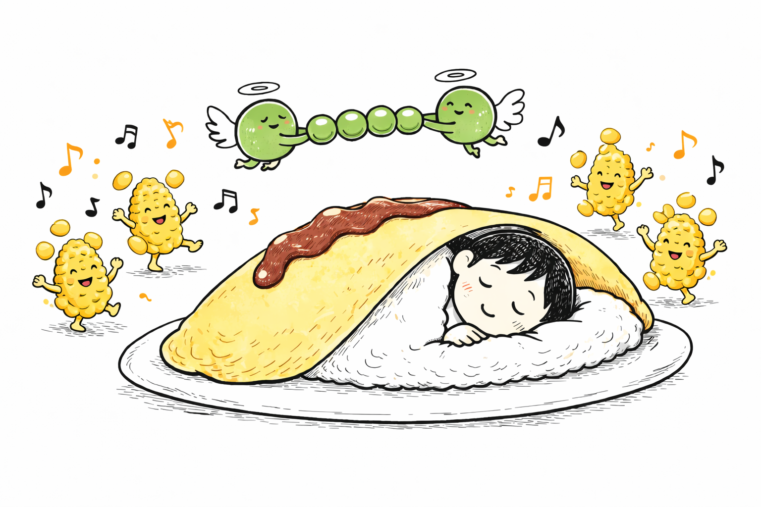 グリーンピースは平和の象徴の食べ物である