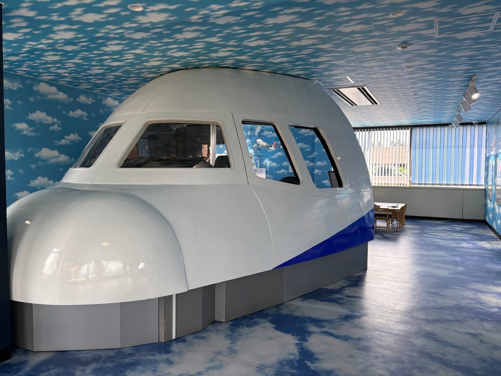 秋田空港展望デッキ