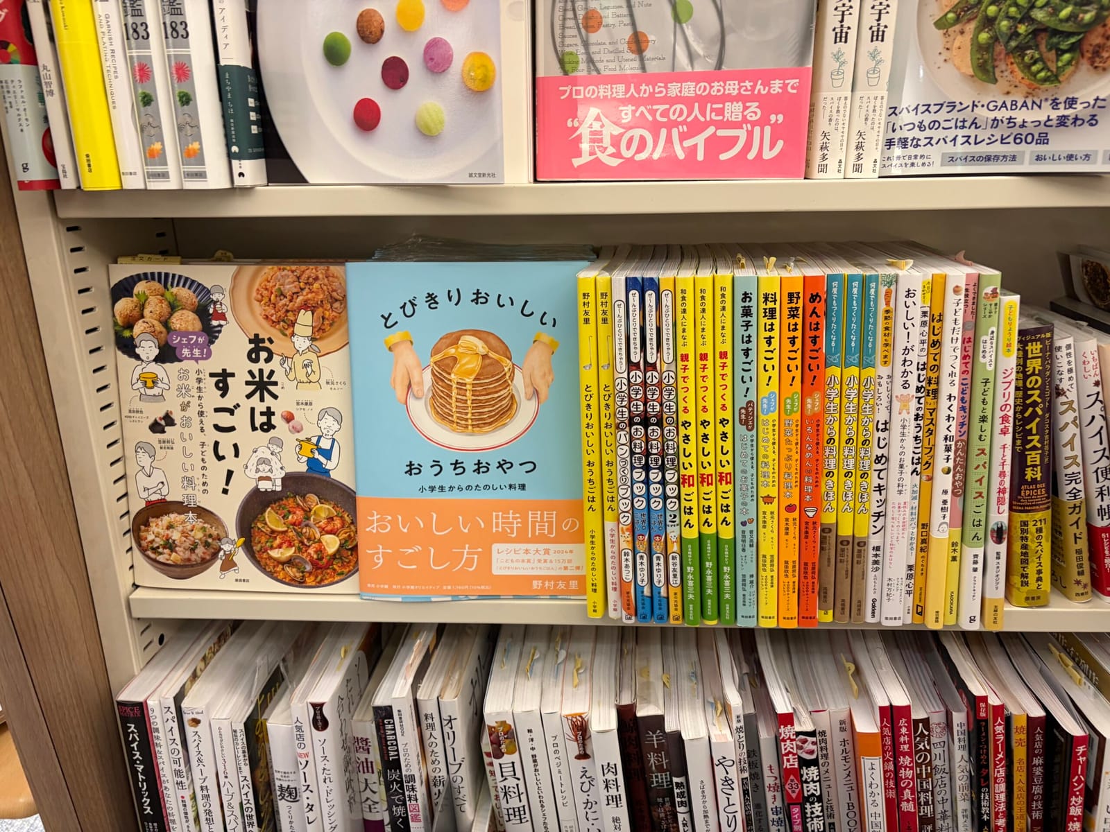 次はお菓子の本