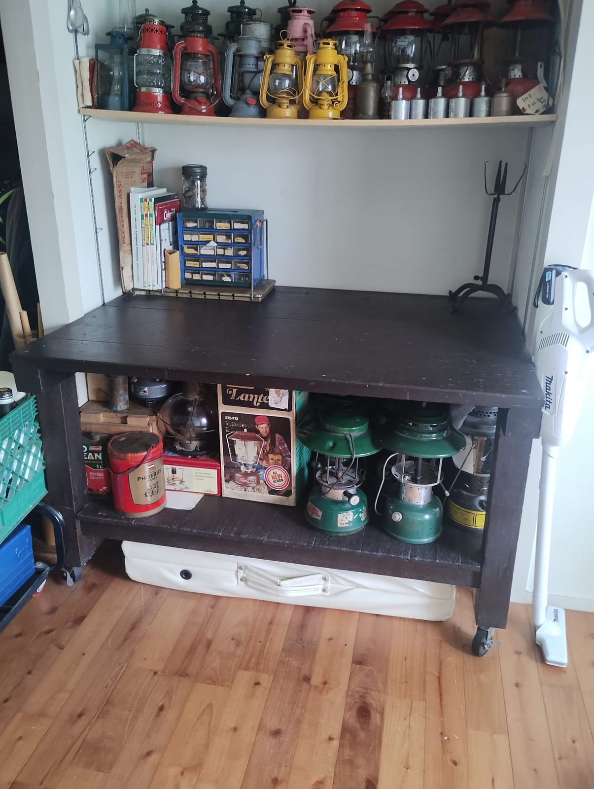 取り戻した作業場