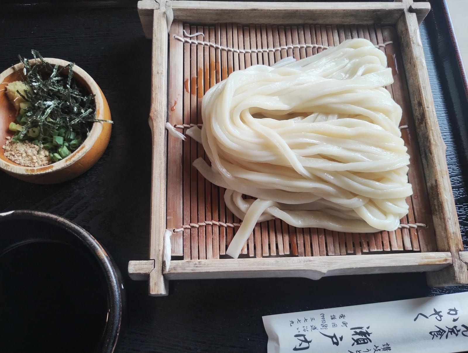 瑞々しい麺線