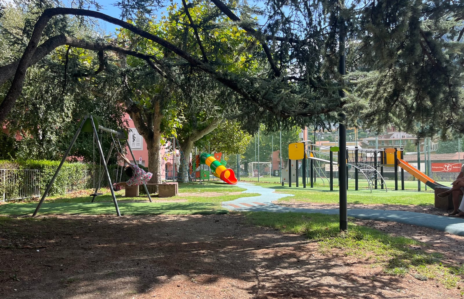 in the park