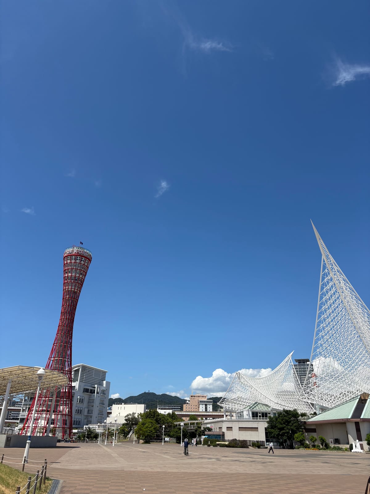 ゴールは神戸、メリケンパーク。