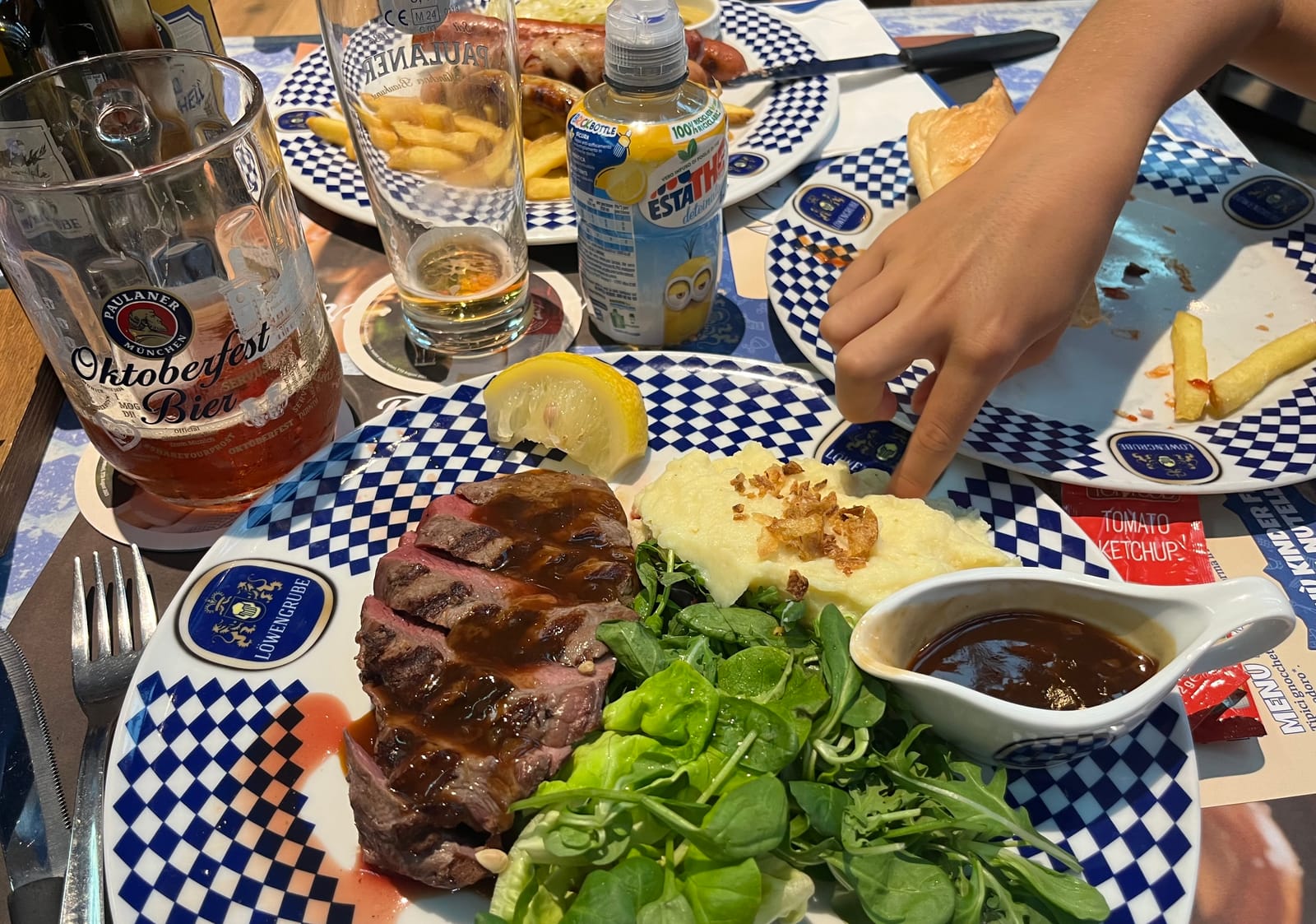a German beer night