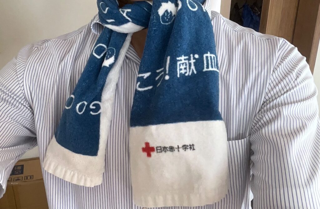 保冷剤巻きマフラータオル