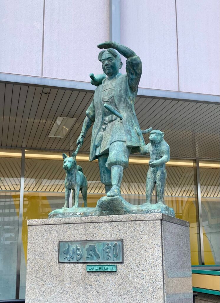 桃太郎がいる街へ