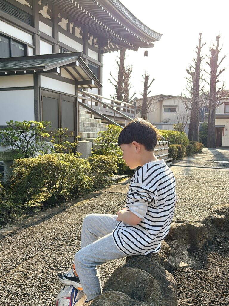カオス5歳男児の午前、長男を見つめる午後