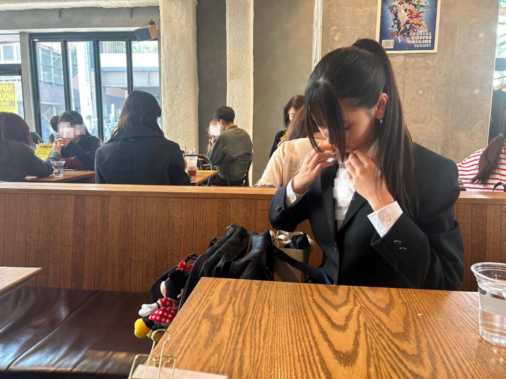 桜咲く入学式へ