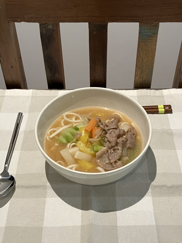 蒸し野菜の次の日に