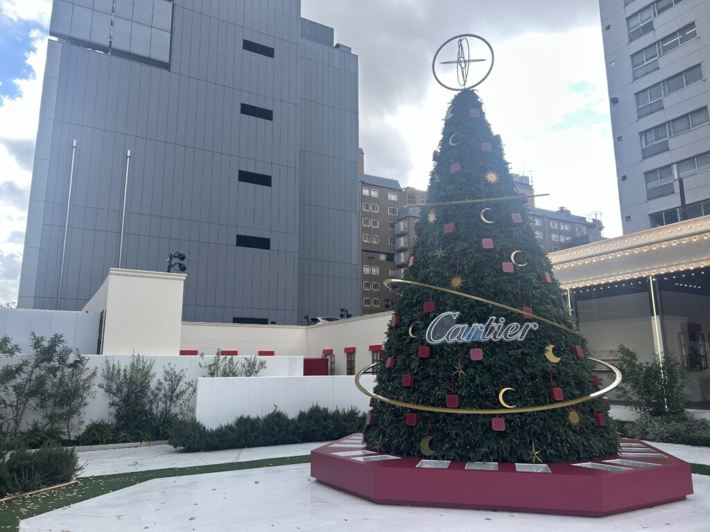 12月の街並み
