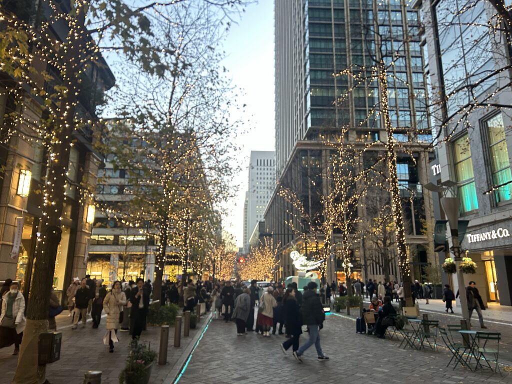 Xmasの街並み