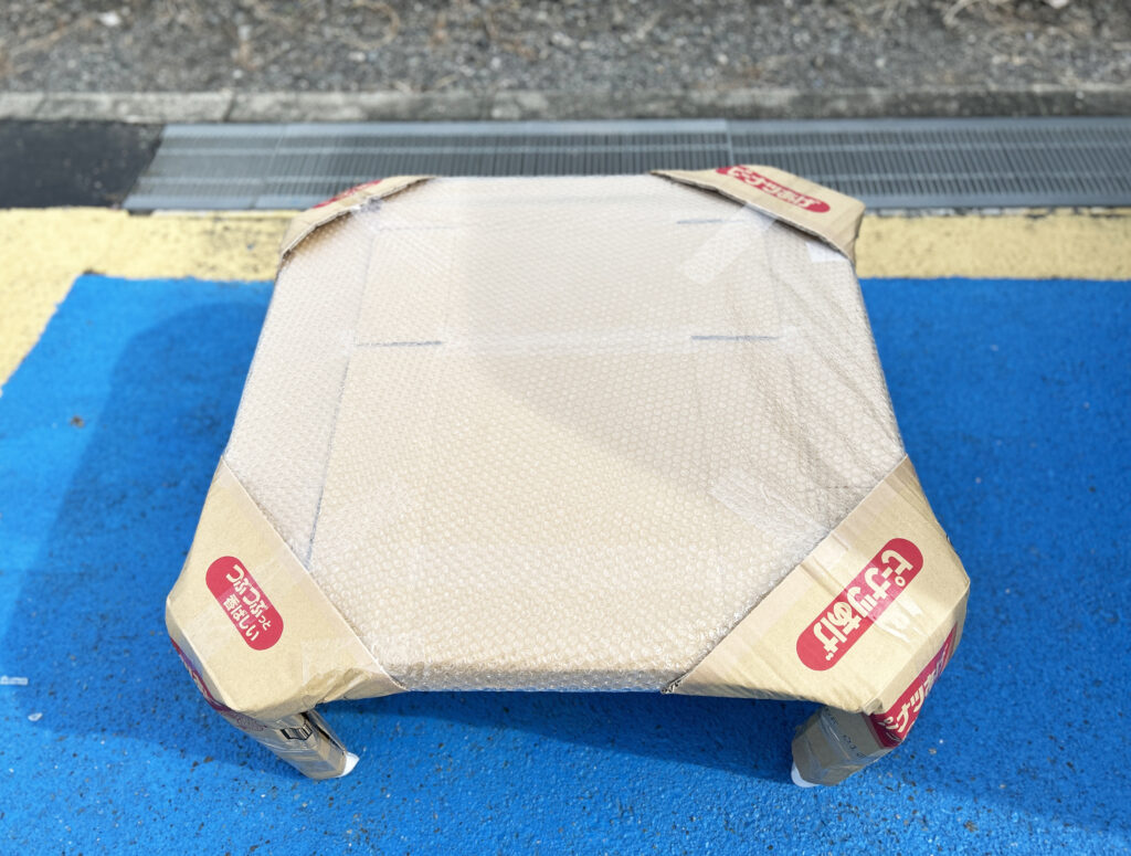 ¥220 梱包用エアマット（DAISO）