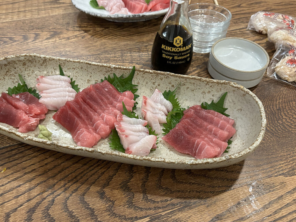 ¥0 お刺身差し入れ（魚左次）