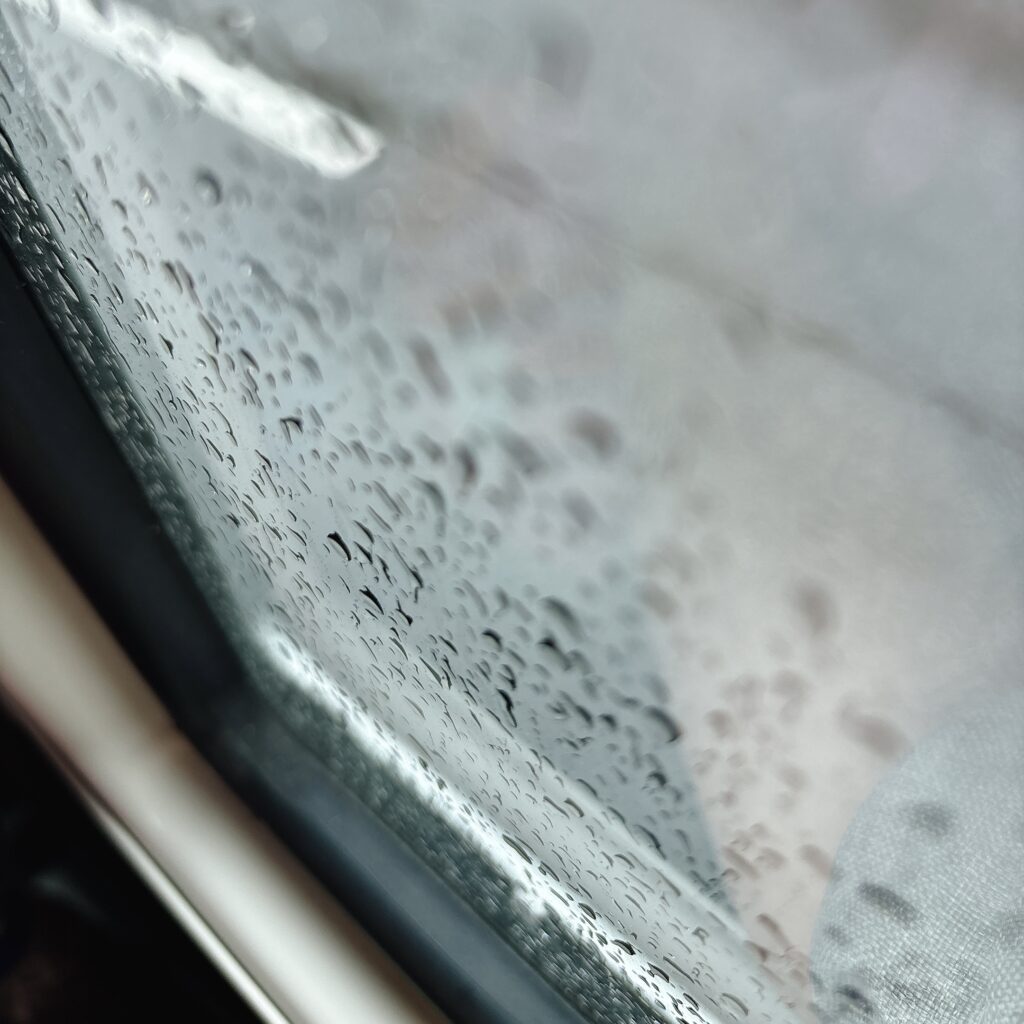 雨の土曜日