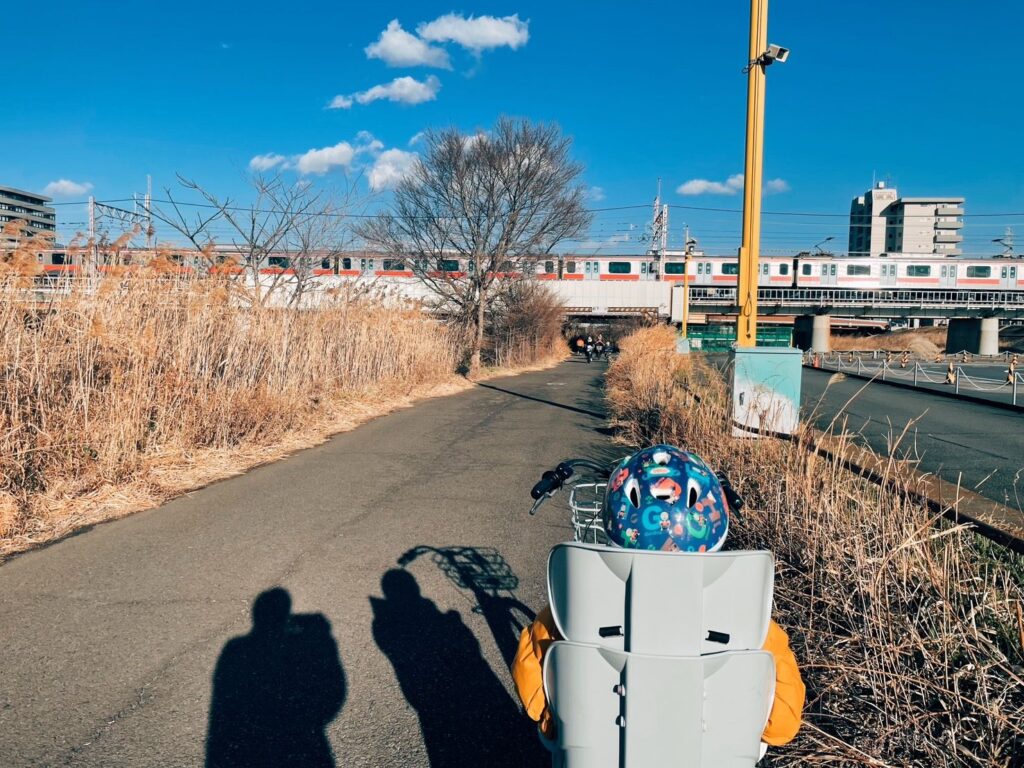 久しぶりの鉄橋