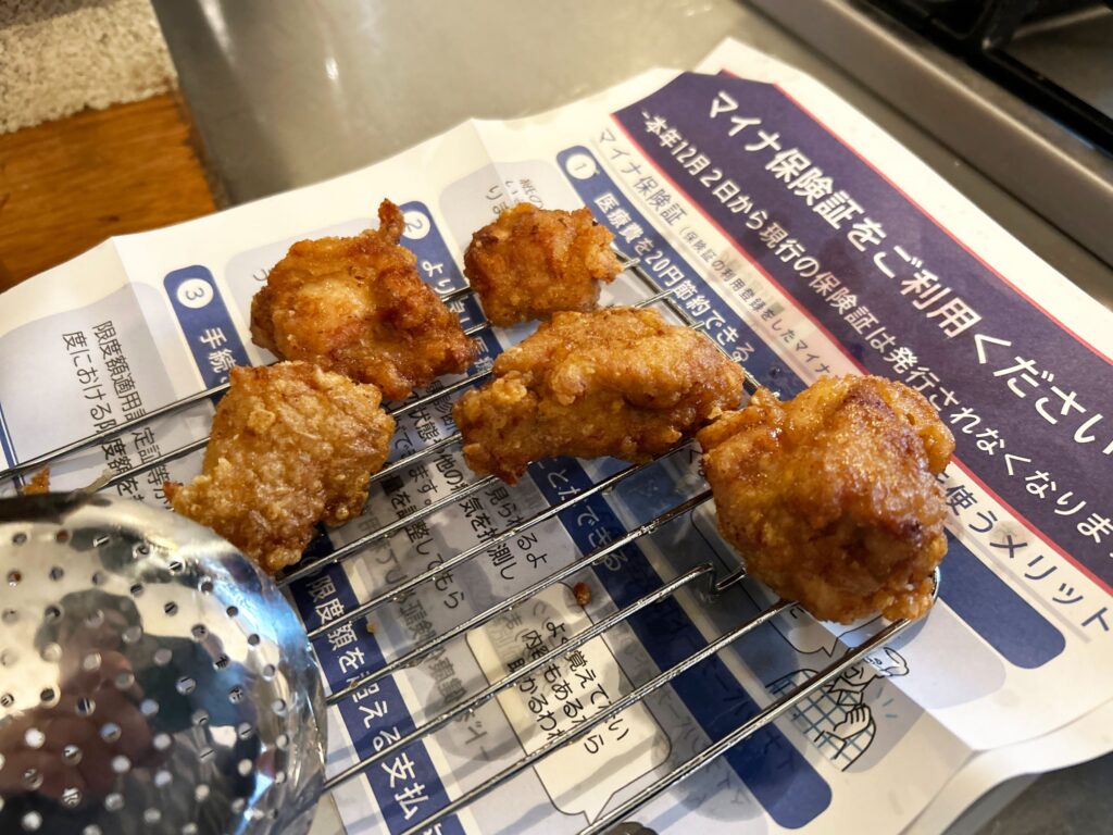 ¥612 国産若鶏モモ肉唐揚げ用