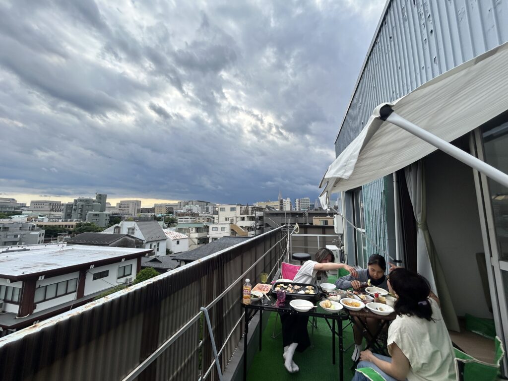 空の近くで