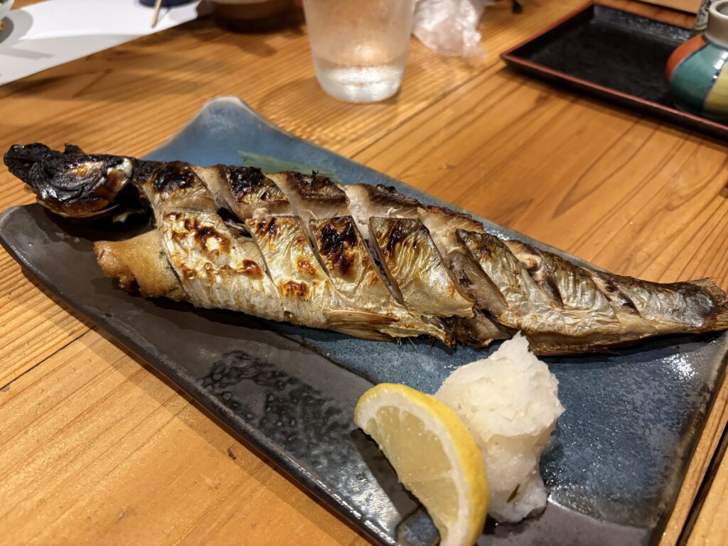 ポップアップ施術所と初めてのニシン一本まんま