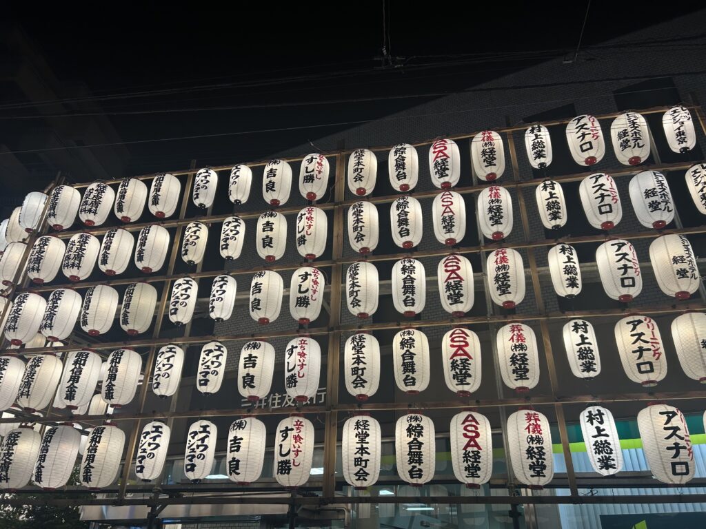お祭りの日