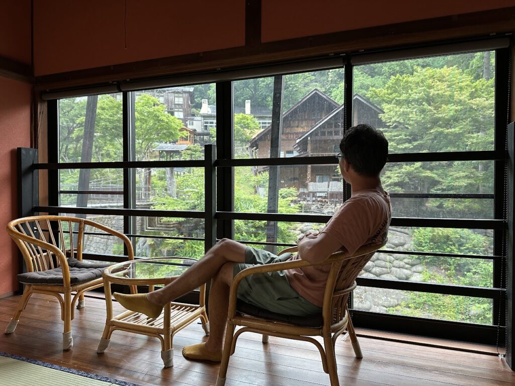 旅仲間との温泉宿