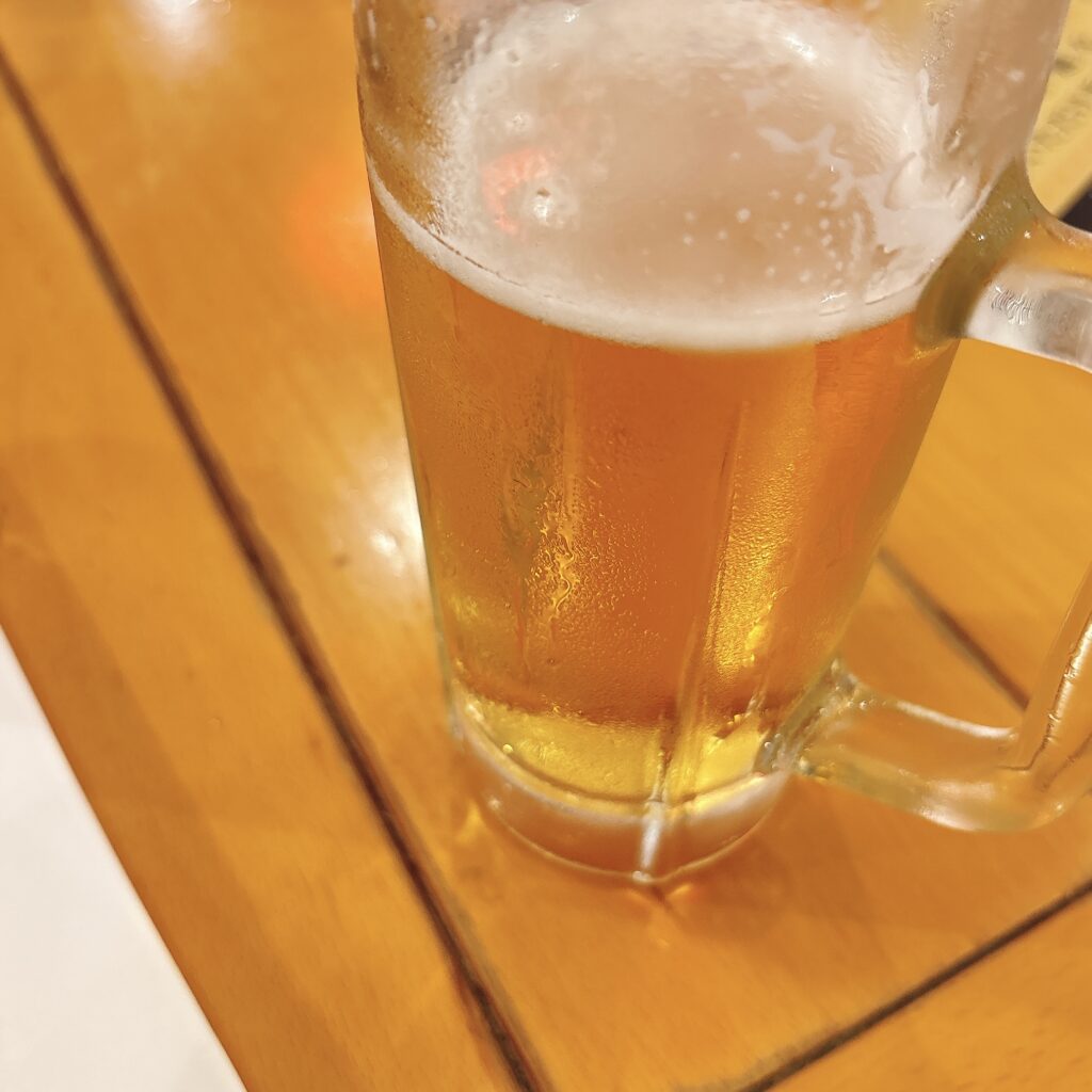 ビールと眠気